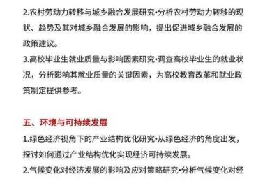 避开这些坑！经济学论文怎么选题才能让导师眼前一亮