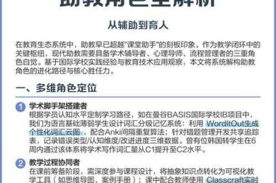 论文助教的深层解析：学术写作中的助手角色演变