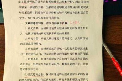 论文写已有研究怎么写？资深学术人教你3步搞定文献综述