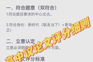 从零到高分：如何写高中议论文的学术拆解与实战指南