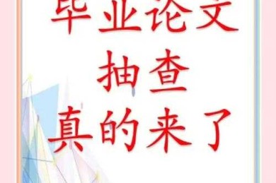 不可不知的真相：教育部论文抽查看什么？深度解析帮你避坑！