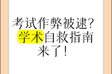 别慌！我来帮你：当“写论文被骗了怎么办”成为现实时的学术自救指南