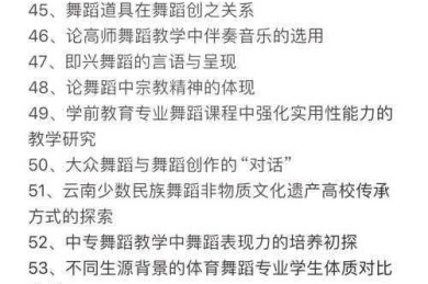 从零到一：舞蹈角色塑造论文怎么写才能让导师眼前一亮？