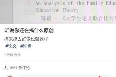 哈哈论文怎么回事