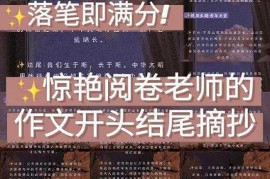 从困惑到精通：议论文结尾旁批怎么写才能让阅卷老师眼前一亮？