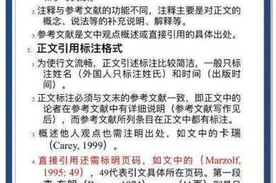 学术写作中的注释艺术：如何让你的论文参考文献既规范又优雅