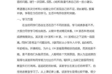 论文反思是什么