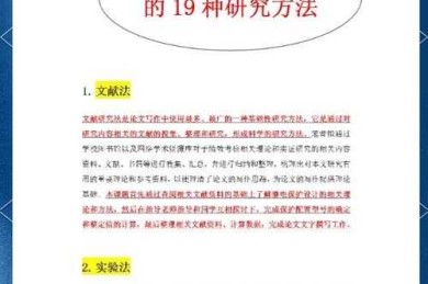 什么是论文研究