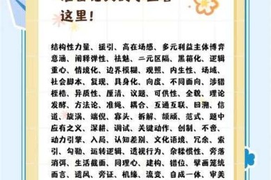 文科论文专业词汇怎么背？从死记硬背到活学活用的3个认知升级