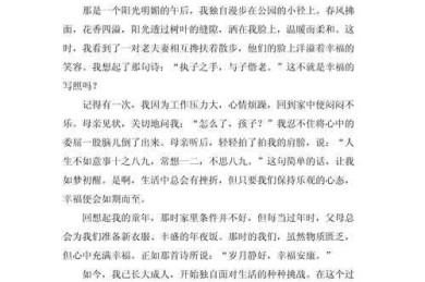 从什么中找到快乐议论文：一场关于幸福源泉的学术探索