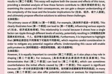 从学术写作视角拆解雅思议论文教学：方法论与实证研究