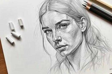 从素描基础到情感表达：人物画进阶研究的系统性路径