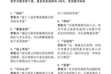 导师不会告诉你的秘密：论文如何水字数还能显得很学术