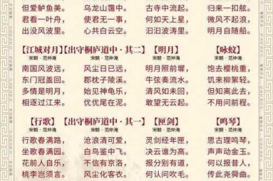 从零开始：范仲淹的诗词论文怎么写才能既有深度又出彩？