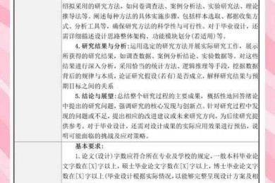 被导师打回5次后，我终于搞懂了论文任务书怎么写！