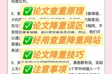 论文降重实战指南：从查重原理到改写策略的深度解析