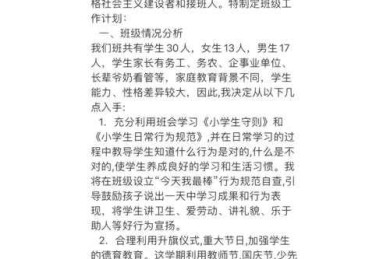 班主任必看：如何做好小学班主任工作论文的终极指南