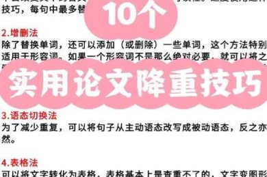 论文瘦身指南：从臃肿到精炼的学术写作策略