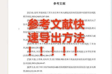 从入门到精通：论文参考文献怎么打才能让导师眼前一亮？