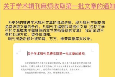 别再忽视辑刊论文！它可能是你学术履历的隐形加分项