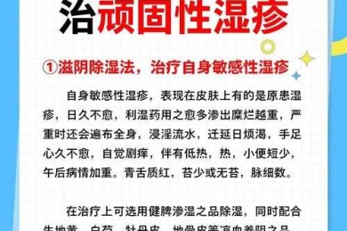 湿疹治疗的中医智慧：从古籍验方到现代循证研究