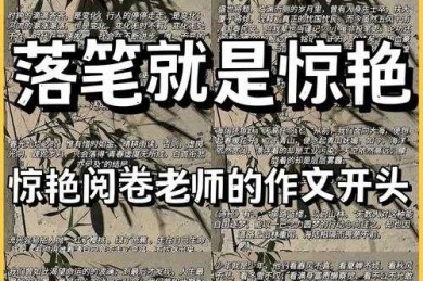 揭开写作技巧的魔法：议论文引用开头如何赏析，让阅卷老师眼前一亮！