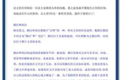 别再被格式逼疯！论文高手都在用的尾注通关秘籍