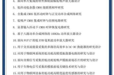 从选题到发表：一篇优秀通讯工程论文的完整通关指南