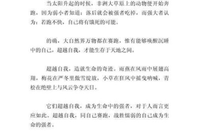 高二如何超越自我议论文：从写作框架到心理突破的实证研究