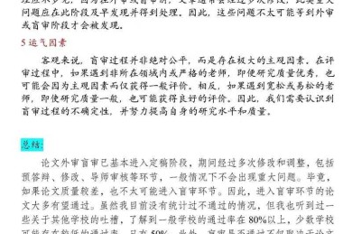 论文什么情况下通过不了
