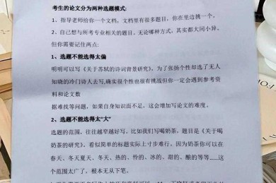 四川自考论文怎么写