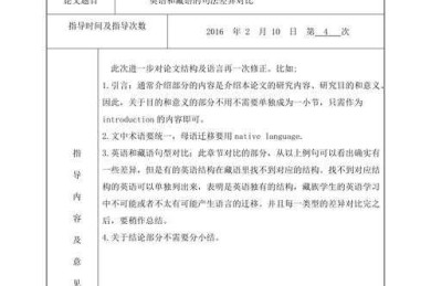 论文指导制度怎么写