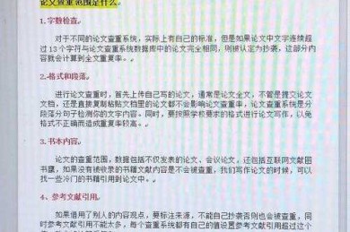 从困惑到清晰：论文查重提交什么格式的全方位解析