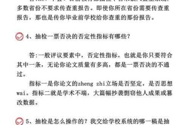 本科论文抽查制度：你的毕业论文真的安全吗？揭秘背后的学术质量博弈