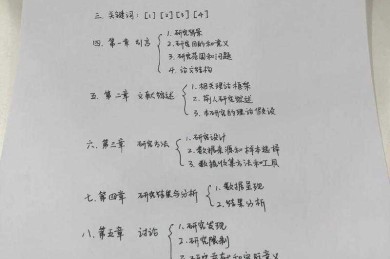 新手到高手：论文草稿的核心架构与进阶策略