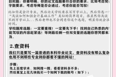独家实战指南：如何写好硕士论文——从零到高手速通秘诀