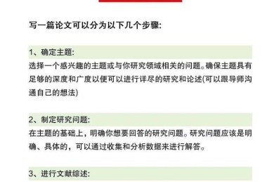 论文专题什么意思？揭秘学术写作中的专题设计与实战策略