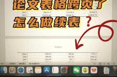当表格跨页时，99%研究者都会忽略的续表规范细节