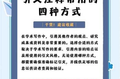 解密学术文本中的细节艺术：注释的写作策略与误区避坑