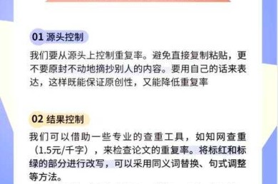 从查重到原创：资深研究者教你如何降低论文复写率