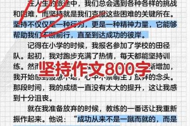 从“要我坚持”到“我要坚持”：高中生毅力培养的教育干预研究