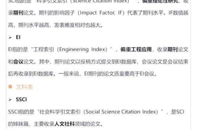 解密EII论文的学术价值：从期刊级别到科研实战指南