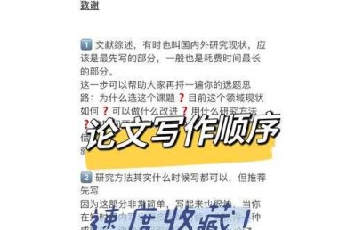 新手必看：什么叫写论文？别再困惑的起点