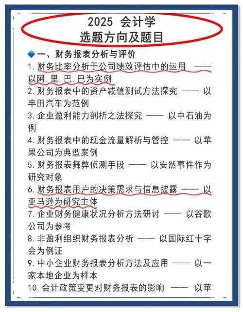 突破选题瓶颈：实战揭秘财务管理论文如何选题的核心技巧