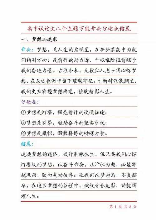 从学术到实战:如何写好议论文开头的科学拆解