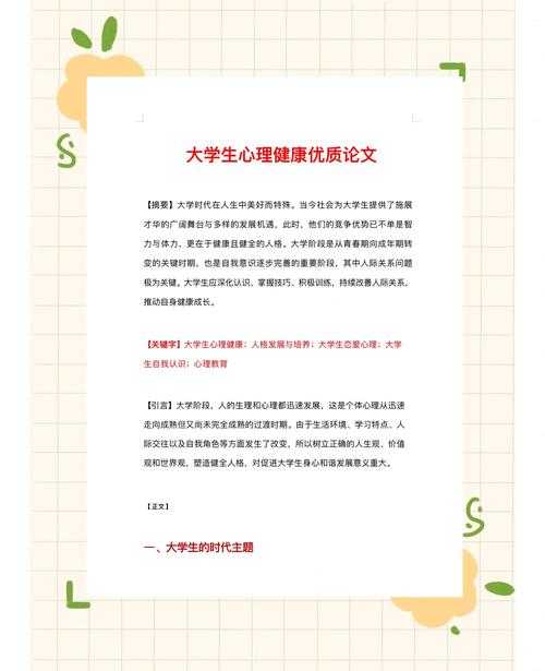 从实验室到生活:如何保持身心健康论文背后的科学逻辑