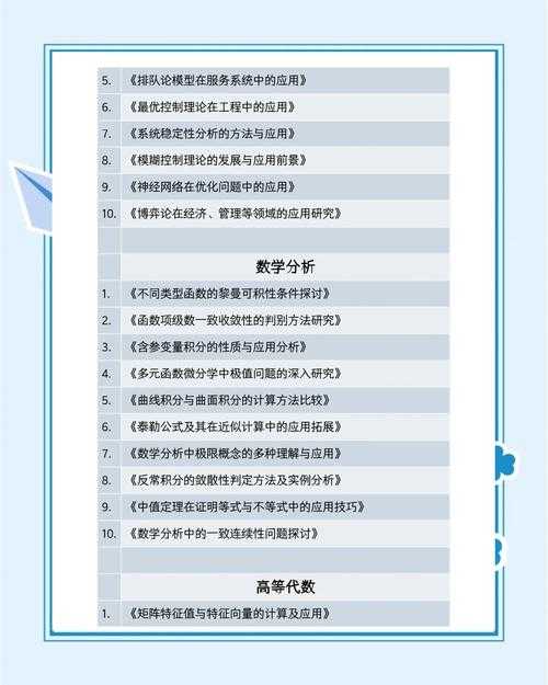 还在为选题发愁?来看“数学论文写什么好”的终极指南