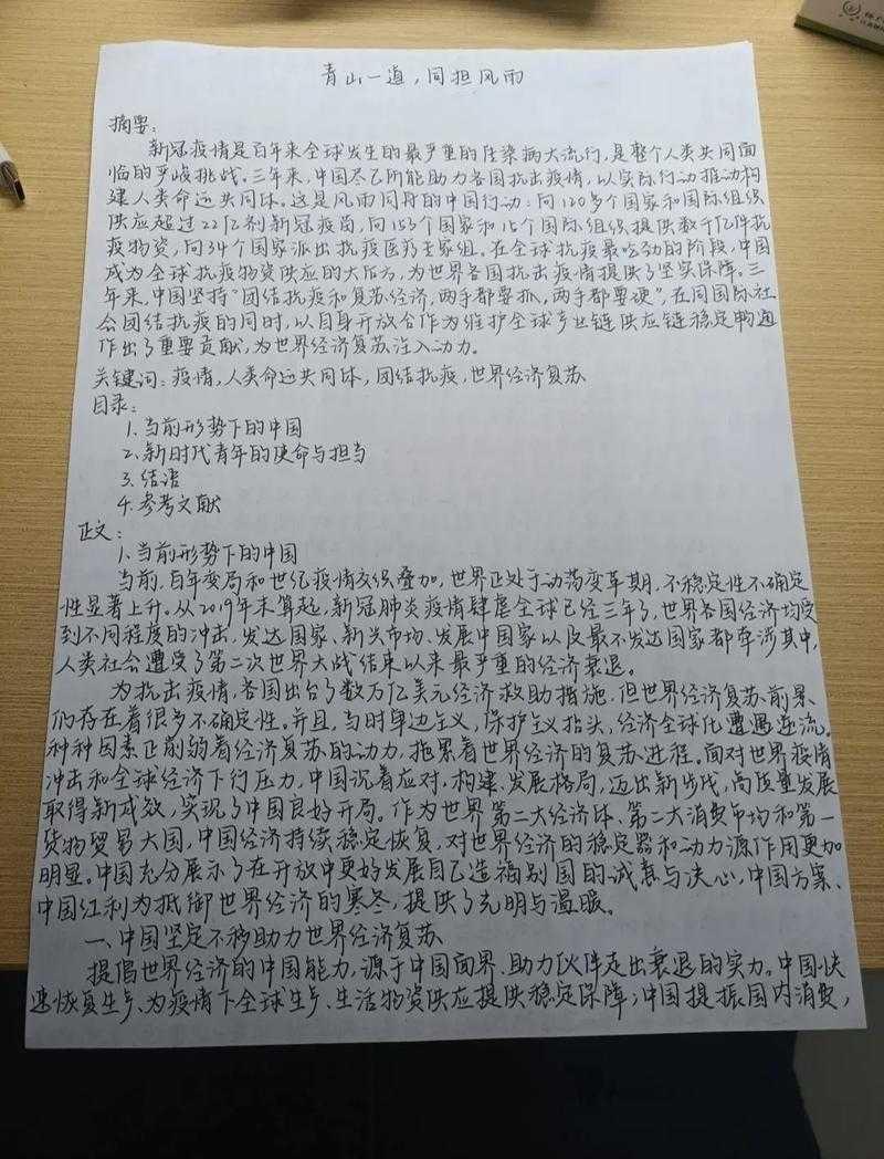 论文notes怎么写