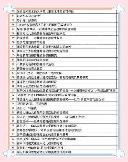 从选题到发表：幼儿家教论文怎么写才能让评审眼前一亮？