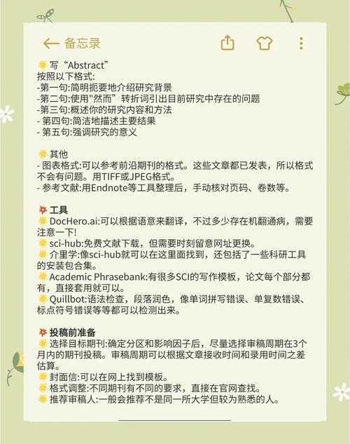 你知道吗？什么是论文体例？——学术写作的秘密武器